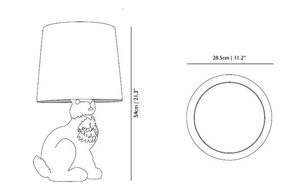 Lampe à poser RABBIT Moooi by MEGALUX 33